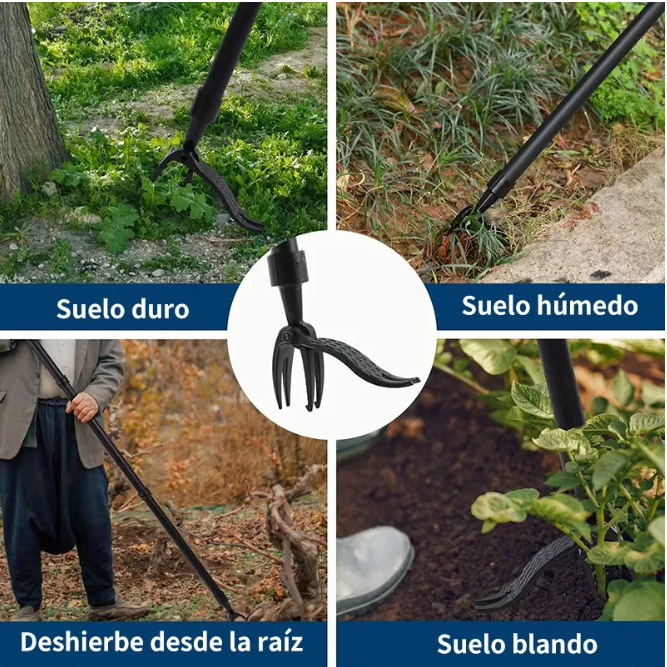 Herramienta Quitamaleza | extractor de hierbas