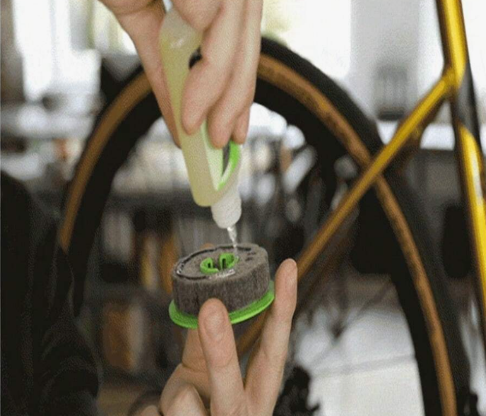 Rodillo limpiador cadena de Bicicleta| Herramienta Portátil