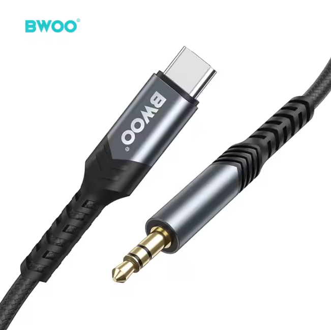 Cable Adaptador de Audio tipo C a 3,5mm, estéreo HiFi, Usb C