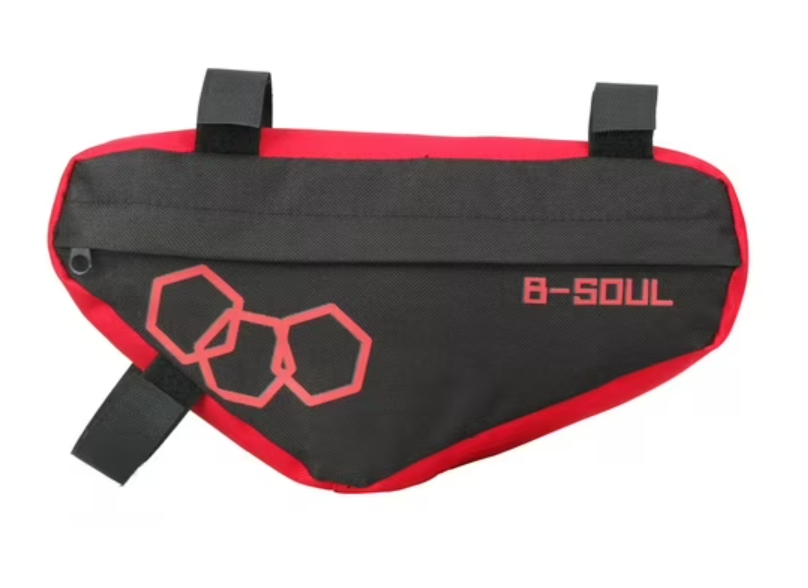 Bolsa Triangular Poliéster para cuadro de Bicicleta, resistente al agua