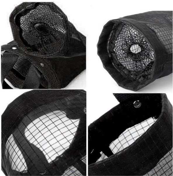 Dispensador Pulls para bolsas de plástico, azul