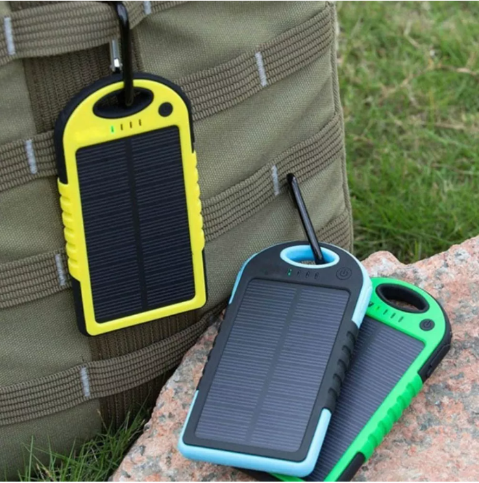 Cargador de Batería Externa 20,000 Mah Alta duración Impermeable