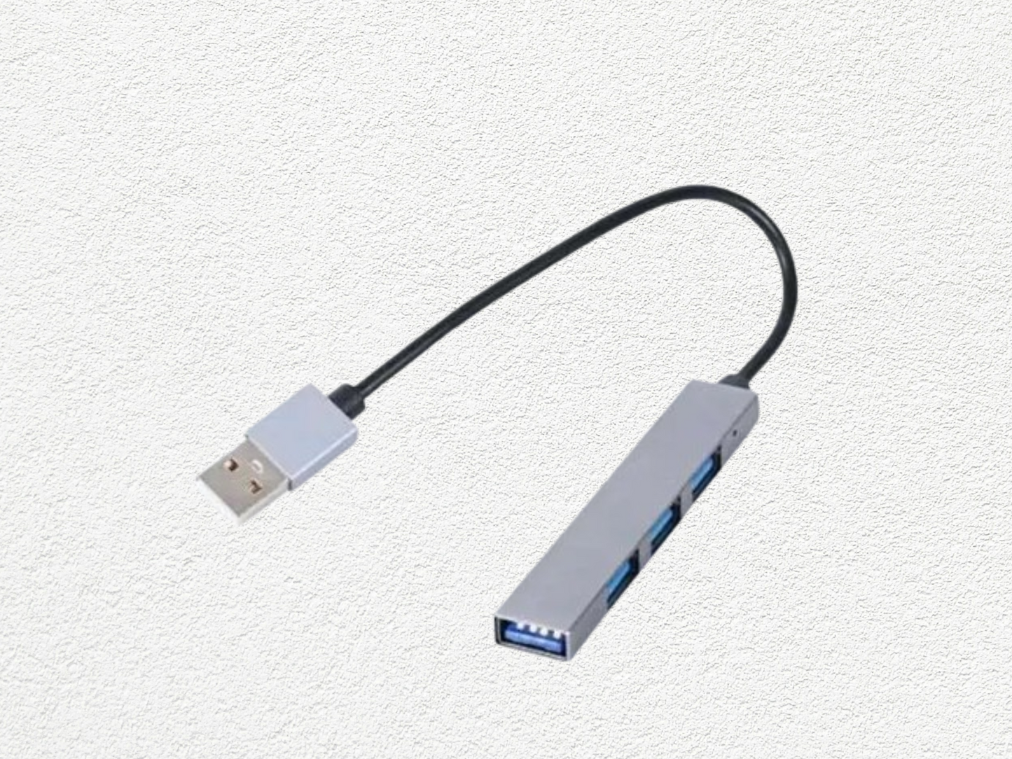 Hub Adaptador USB-C 3.0 de 4 Puertos en 1