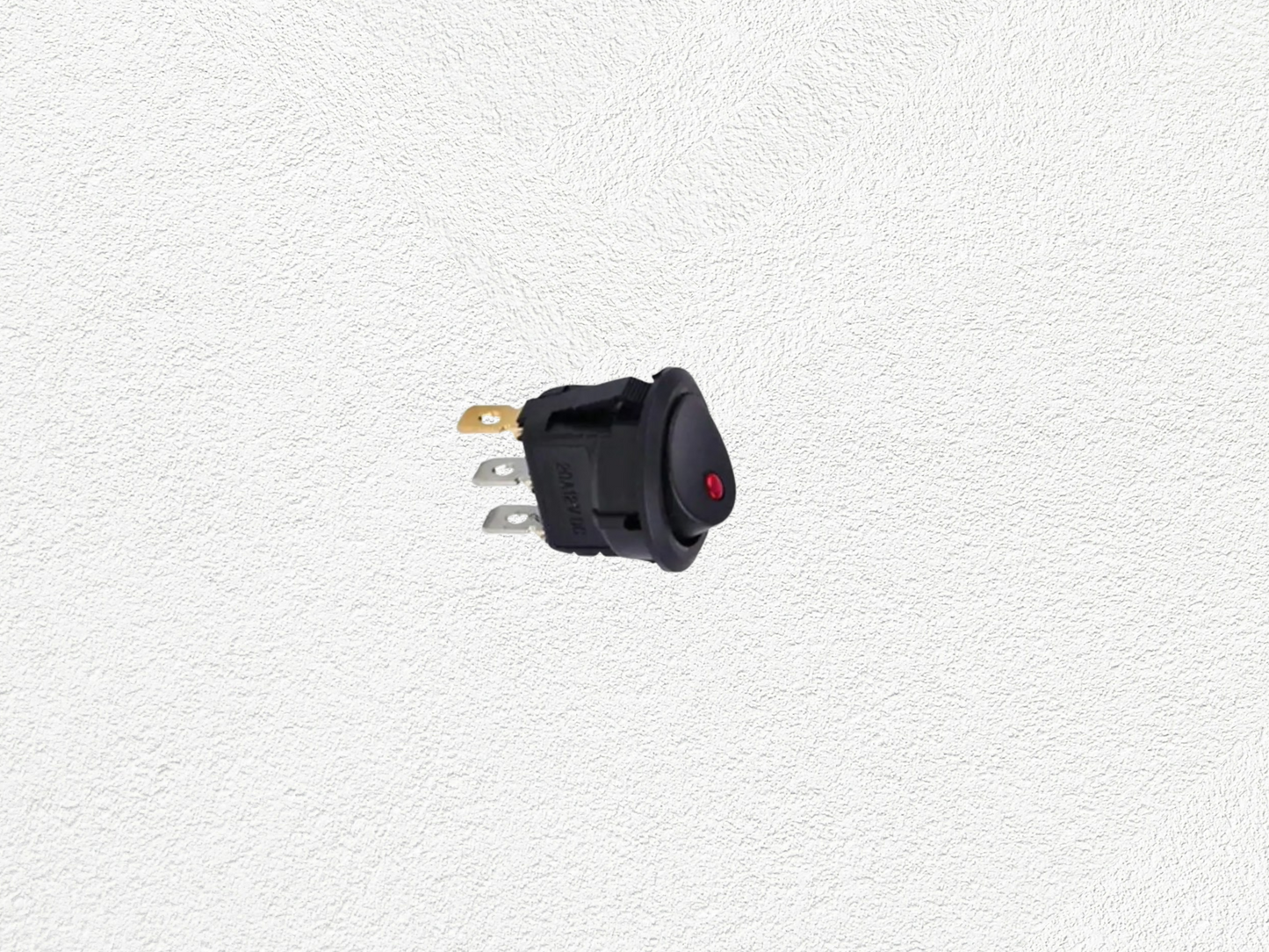 Switch Interruptor Auto/Proyectos Rocker, KCD1 ON OFF, 21mm, 12V DC, 20A