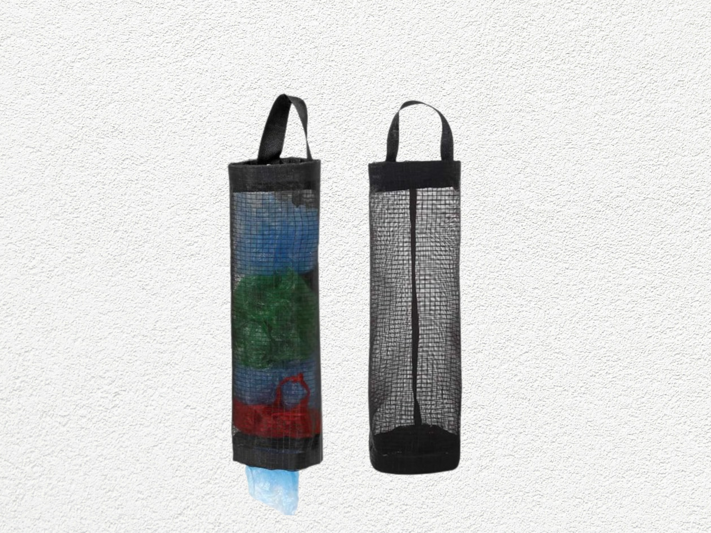 Dispensador Pulls para bolsas de plástico, azul