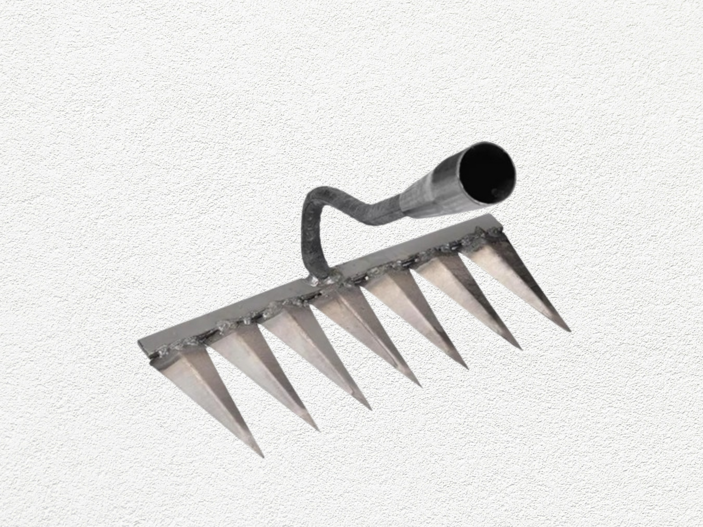 Rastrillo Sharp Agrícola 7 Púas Metal 5 Cm