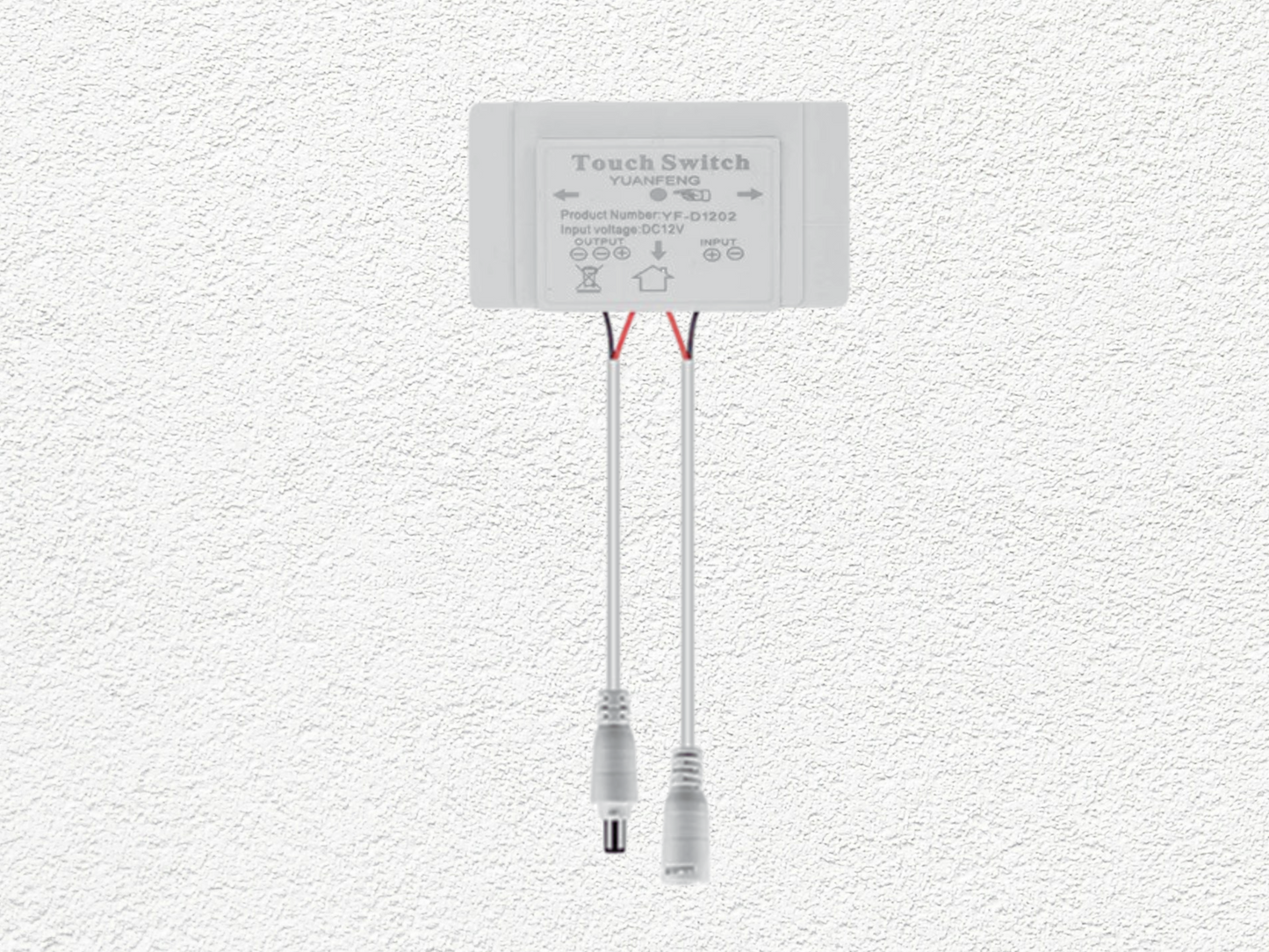 Pulsador Touch para proyecto/iluminación del hogar, Sensor táctil de espejo inteligente 12V, vidrio de 1-5mm