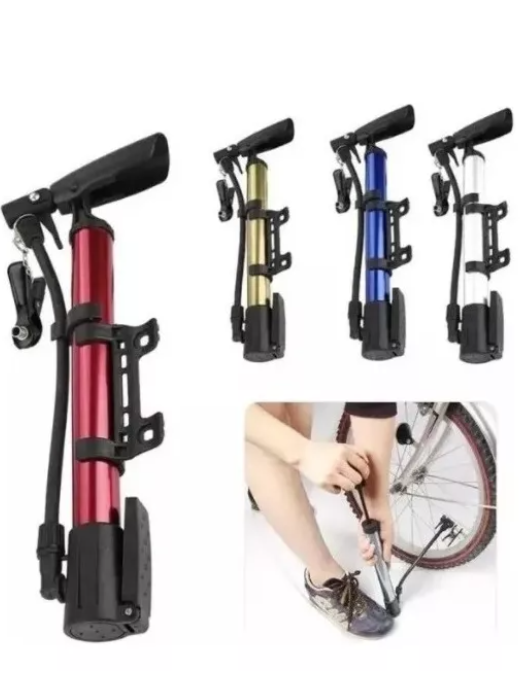 Bombín Portátil | Soporte para Bicicleta 30cm