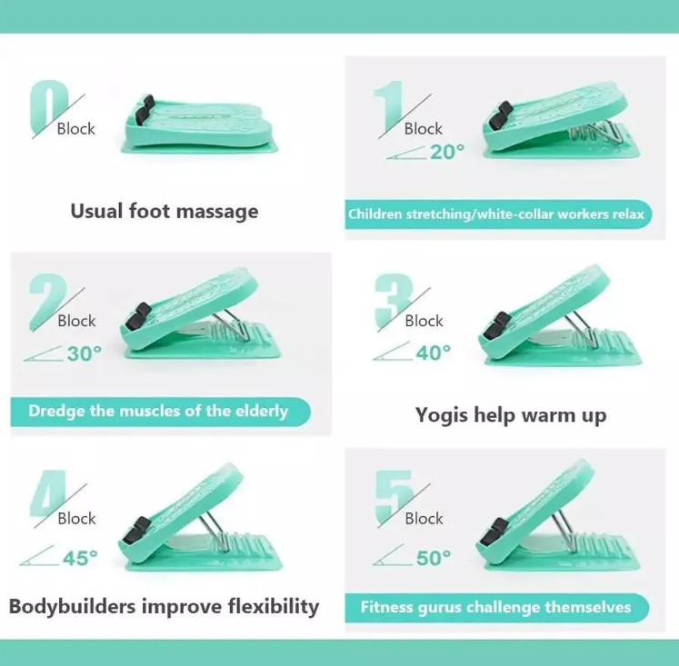 Tabla Portátil De Ejercicio Estiramiento De Piernas Muscular