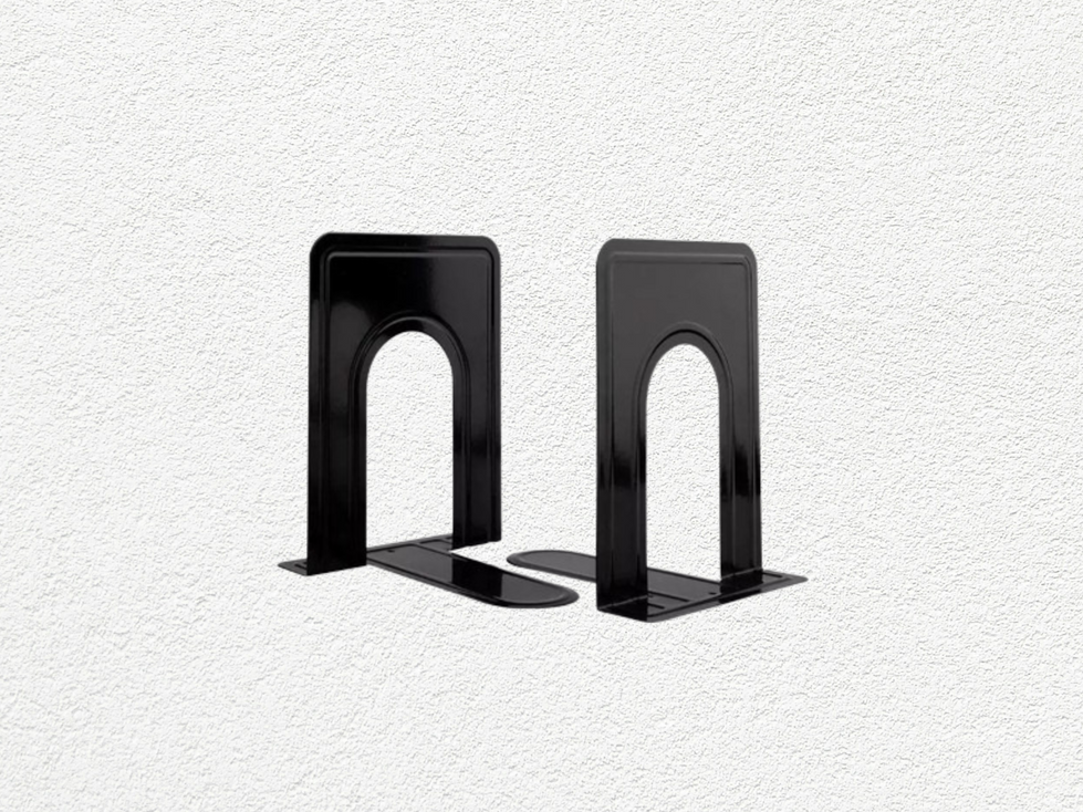 Sujetalibros  | 2 pares de Soportes Para Libros
